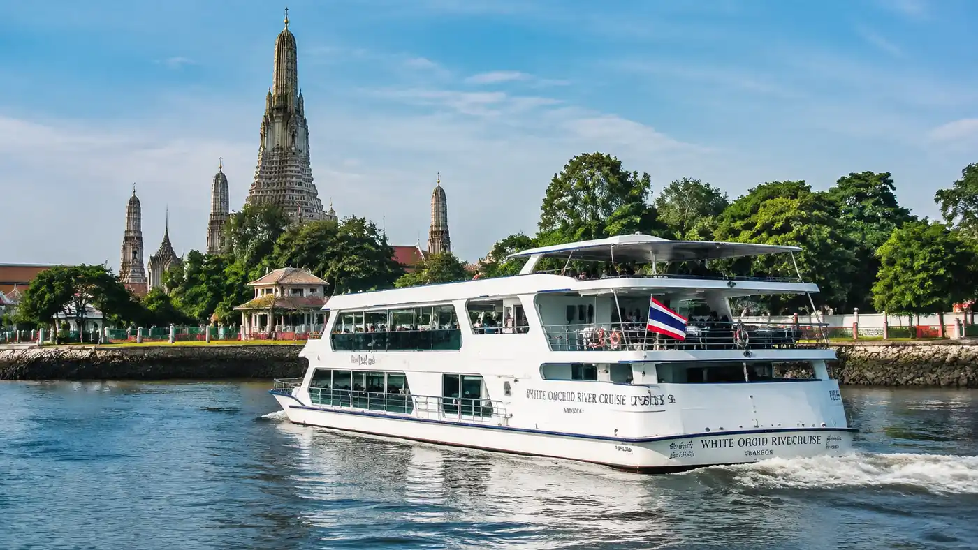 White Orchid River Cruise Ayutthaya Day Trip